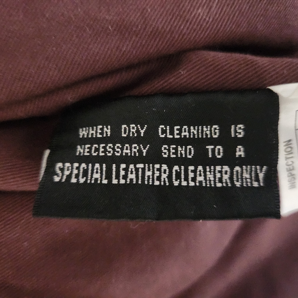 Mens VTG Wilsons Size 2X Leather Brown Jacket Julian Zip Up Lined ⚘️HP⚘️ - Picture 8 of 9
